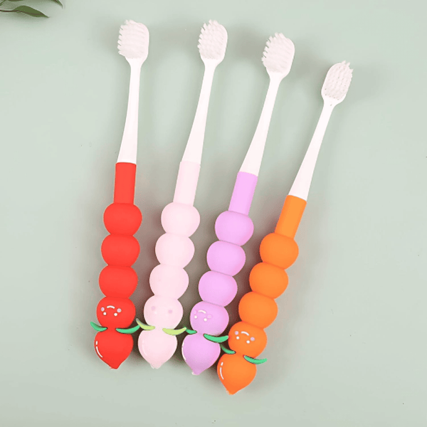 Cute Cartoon Soft Toothbrush for Kids (Pack of 2)