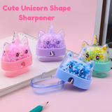 Unicorn-Themed Manual Pencil Sharpeners for Kids – Pack of 4