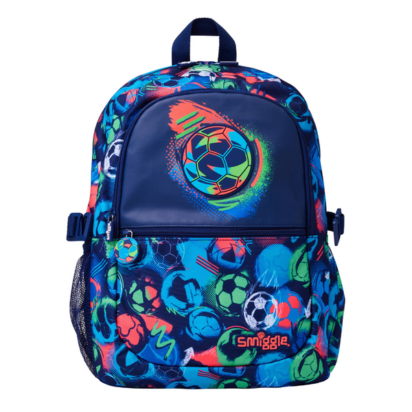 ⚽ Smiggle Limitless Classic Attach Backpack – Soccer Edition | 17.8L | 42cm
