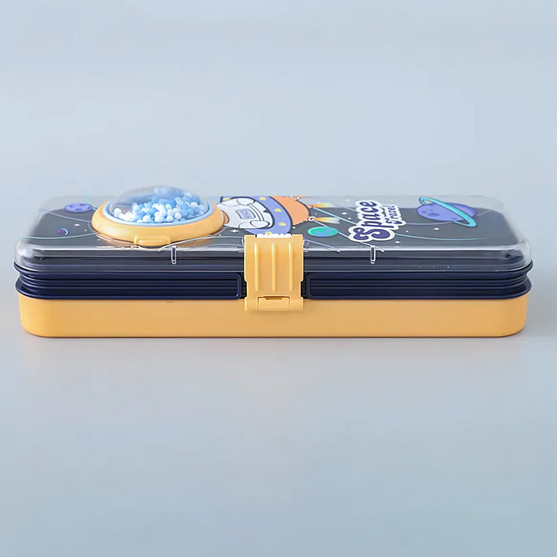 Space Theme, 2 Layer Compass Case for Kids