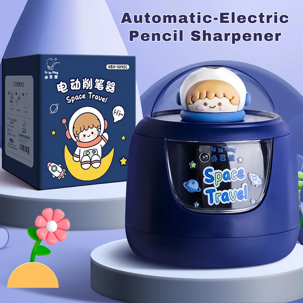 Automatic Space themed Pencil Sharpener for Kids