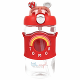 Kids Water Bottle with Straw – 480ml Capacity - Pack of 1