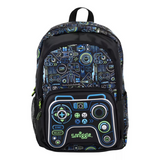 🎮 Smiggle Beta Classic Backpack | 17.8L Capacity | Virtual Gaming Adventure in Real Life! 🚀