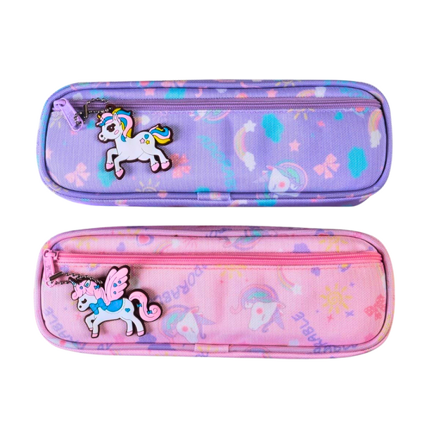 Unicorn Printed Pencil Pouch for Kids – Spacious and Durable