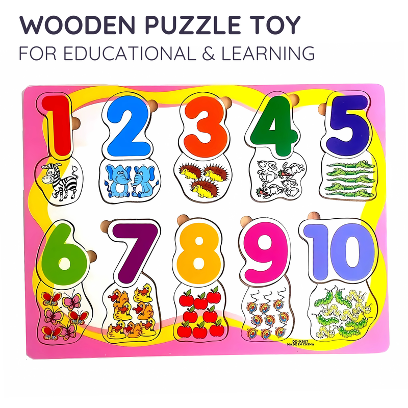 Wooden Learning Puzzle Boards For Kids