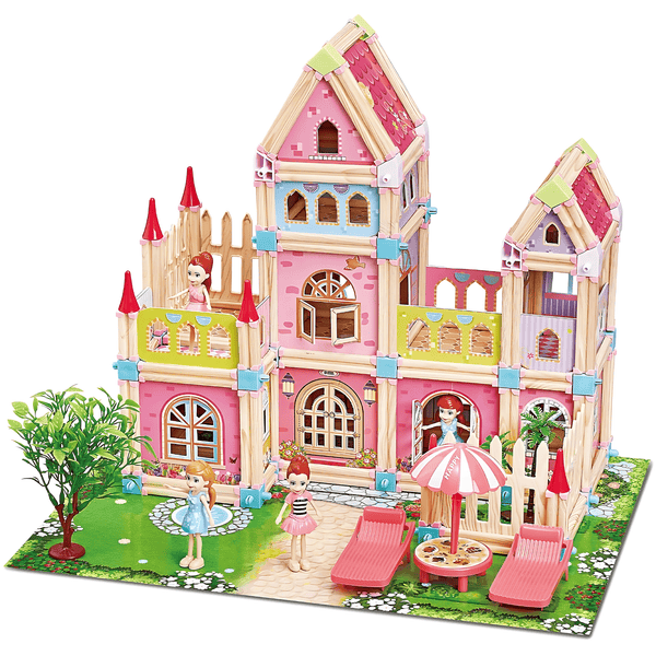 3D DIY Doll Dream House Playset for Girls