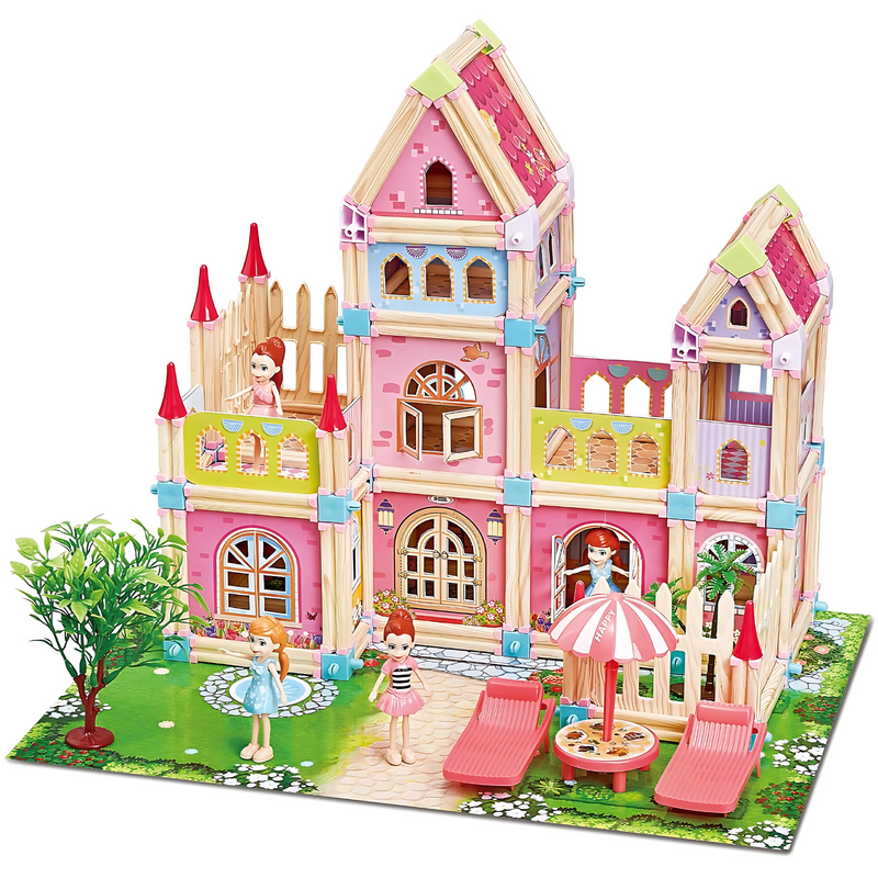 3D DIY Doll Dream House Playset for Girls