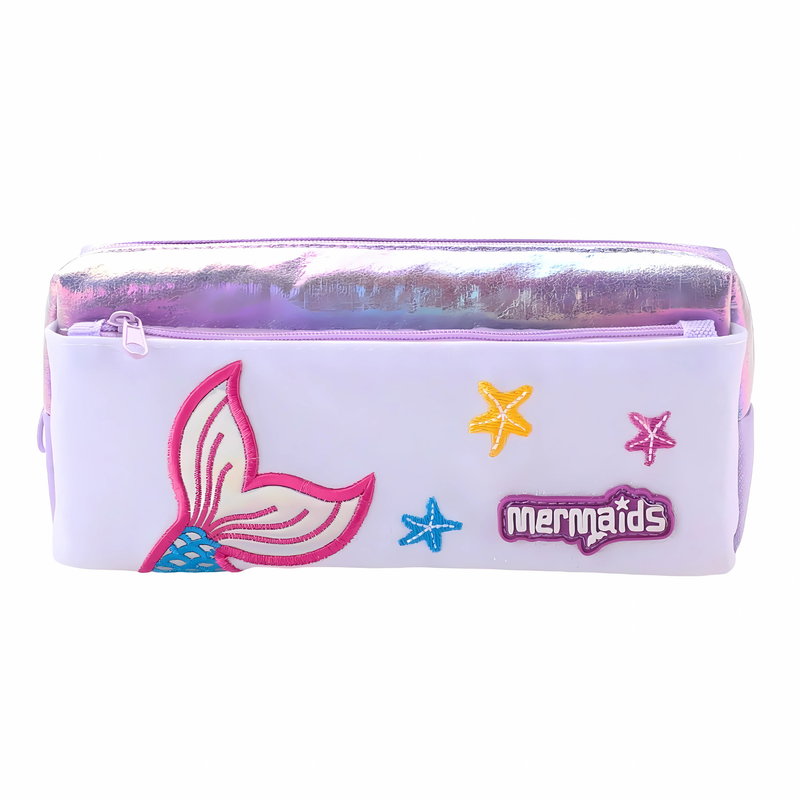 Mermaid Pencil Pouch for Girls – Cute & Stylish School Stationery Organizer