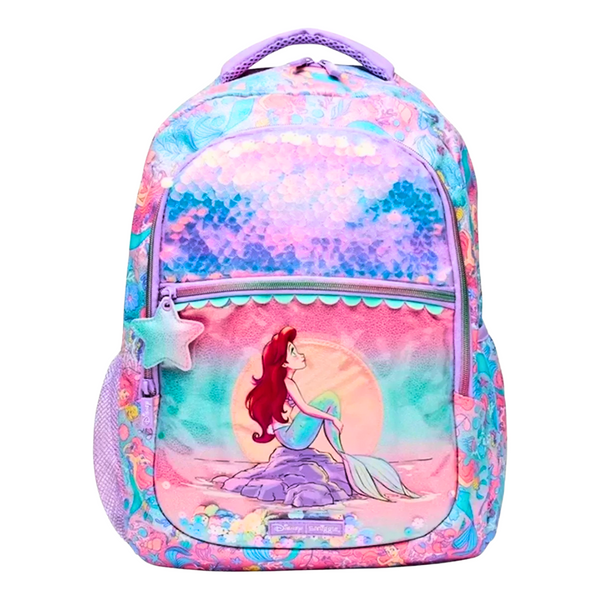 👑✨ Smiggle® Limitless Classic Attach Backpack – Disney Princess | Approx. 17.8L | 42cm | 3Y+ 🏰💖