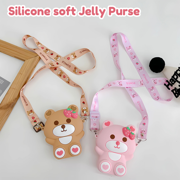 Adorable Teddy Bear Sling Bag for Kids