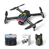 Foldable Drone with 4K Camera – 1080P HD FPV Live Video & Gesture Control