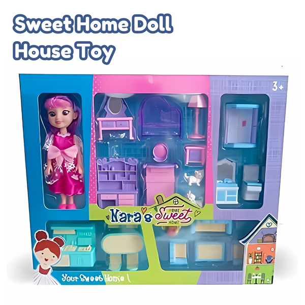 Sweet Home Doll House Toy - The Ultimate Playset for Kids