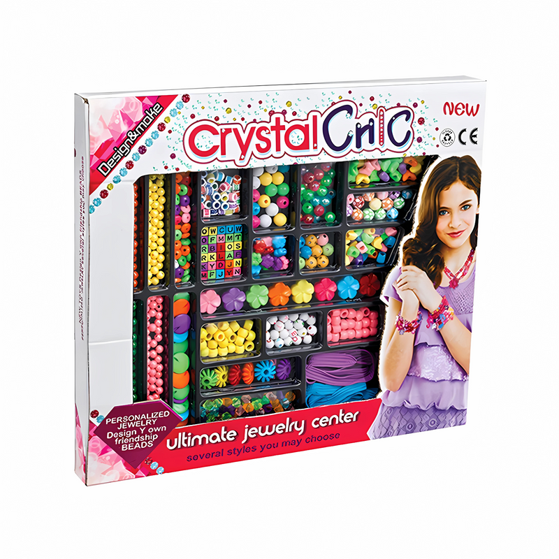 Ultimate Jewellery Crafting Kit for Kids - DIY Bead Making Set