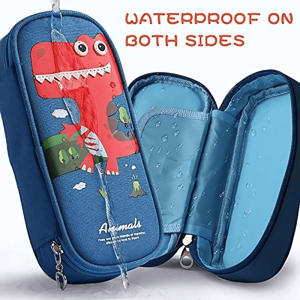 Animals Design Soft Pencil Zipper Case