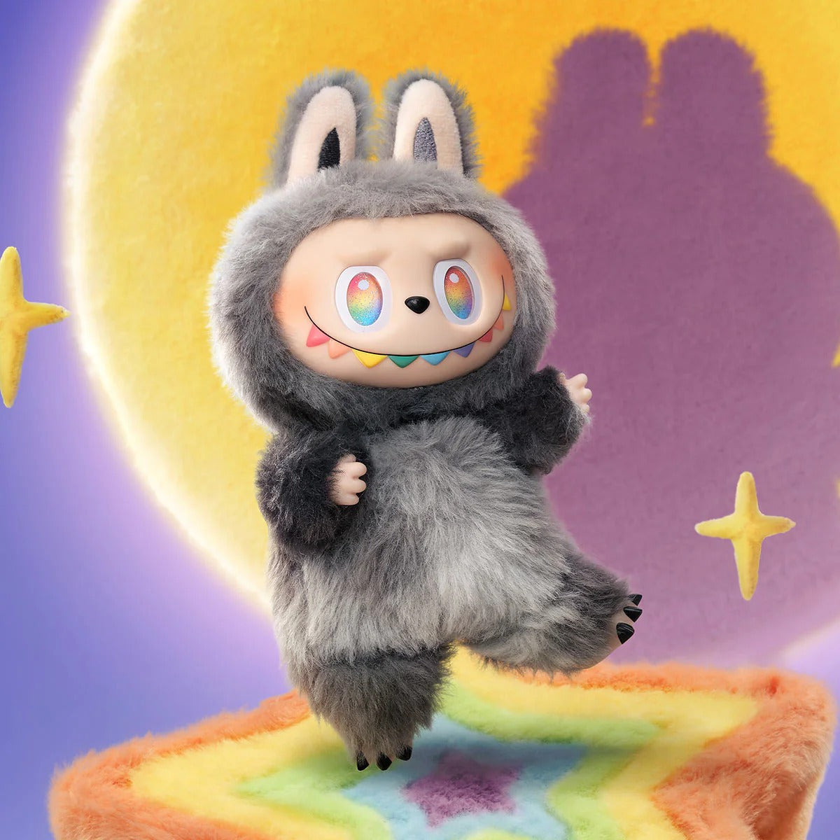 Labubu The Monsters Big into Energy Series Love Vinyl Plush Pendant (Labubu 3.0 Plush Figure)