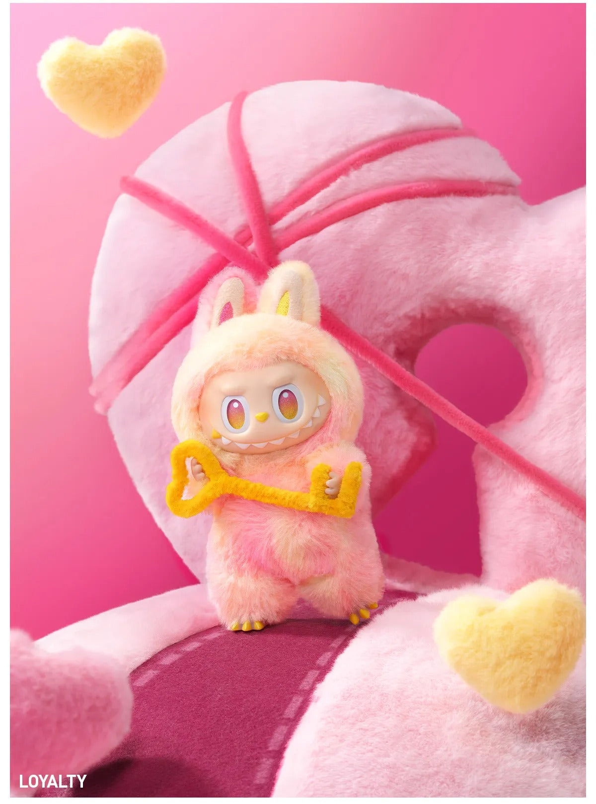 Big into Energy LABUBU ぬいぐる LOYALITYラブブ Labubu The Monsters Big into Energy Series Love Vinyl Plush