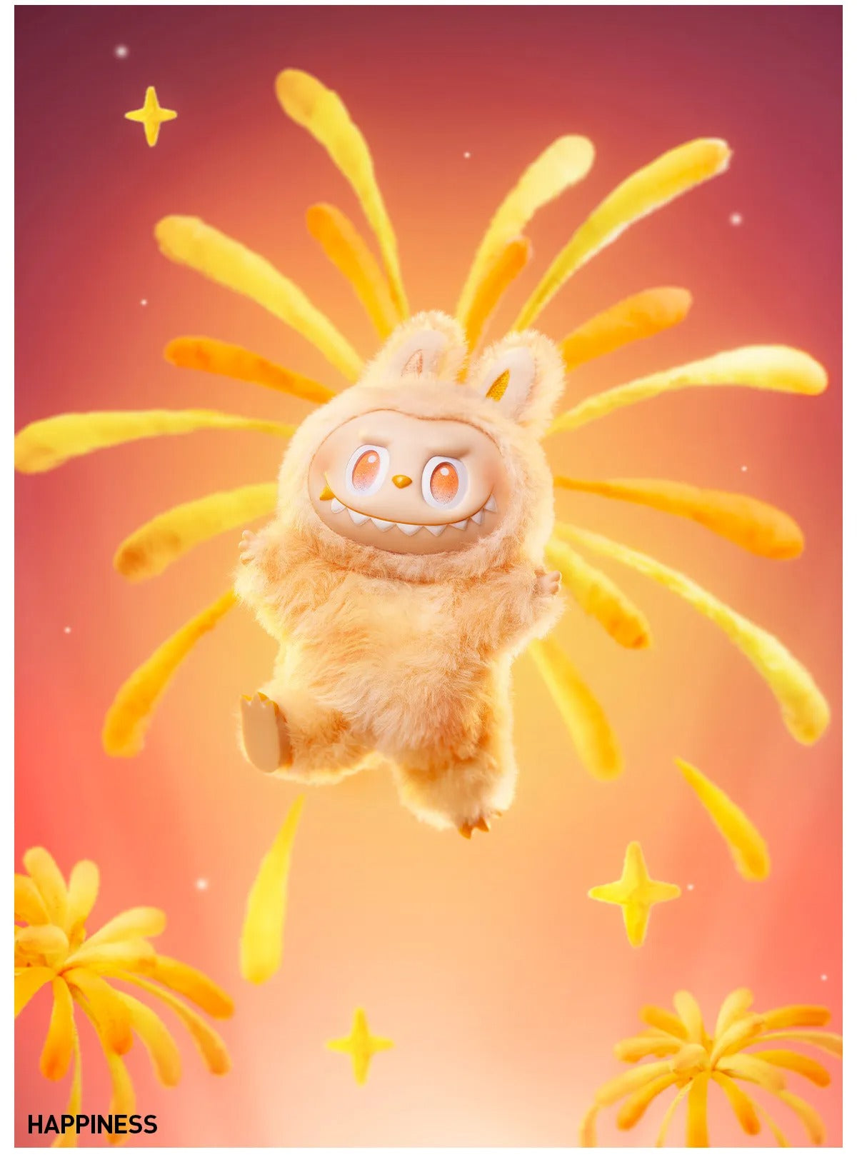 Labubu The Monsters Big into Energy Series Love Vinyl Plush