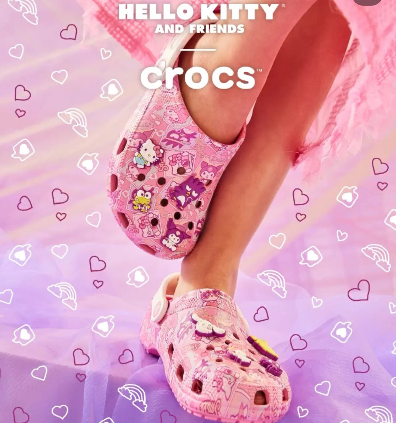 Crocs x Sanrio: Hello Kitty and Friends Kawaii Collection