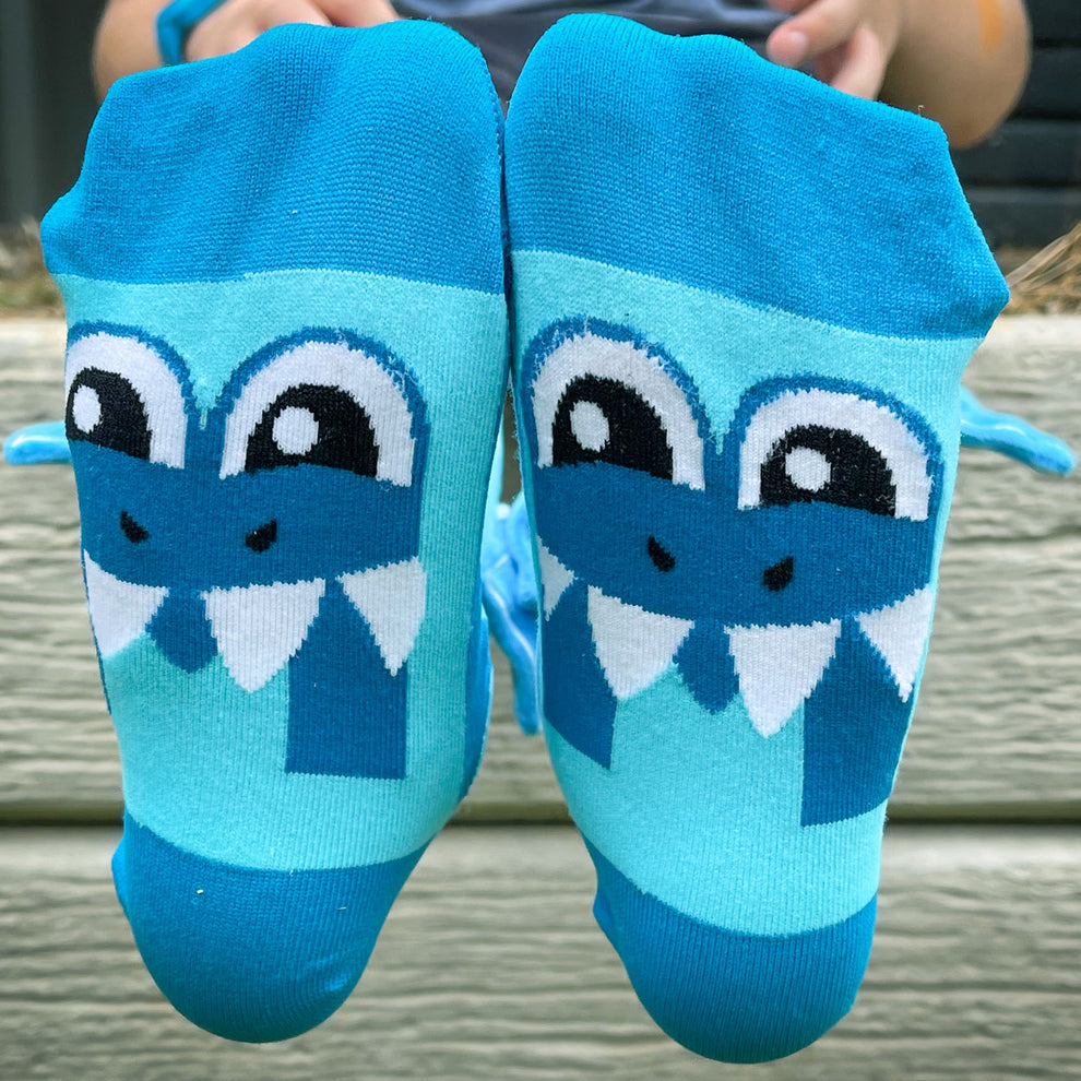 Premium Quality Shark 3D Socks for Kids | Fun, Cozy & Playful, 20 Inches