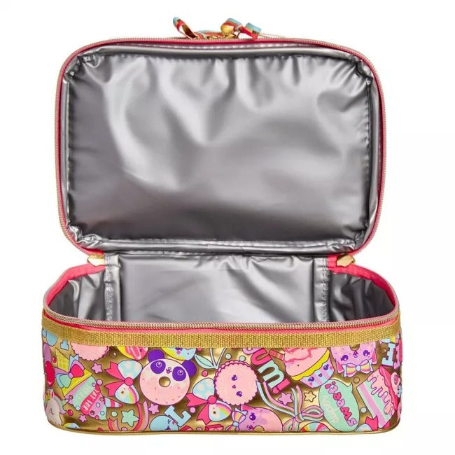 Smiggle Stylish Kids Lunch Box Bag | Double Layer, Insulated & Leakproof Tiffin for Boys & Girls | Cartoon Printed Lunch Carrier (Spiderman, Barbie, Hello Kitty, Marvel, Minecraft, Unicorn)