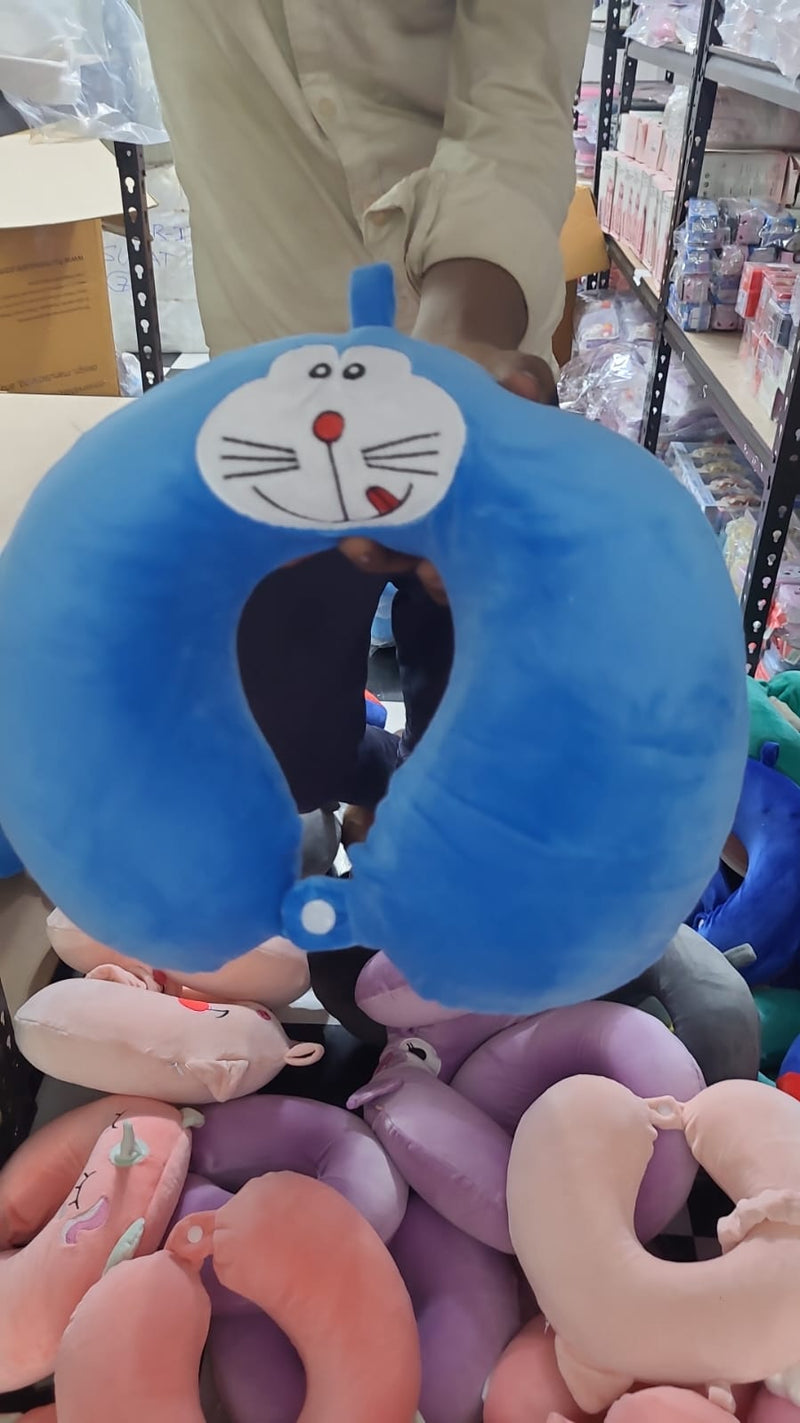 Cute & Comfy Cartoon Neck Pillows for Travel | U-Shaped Pillow Collection