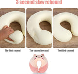 Cute & Comfy Cartoon Neck Pillows for Travel | U-Shaped Pillow Collection