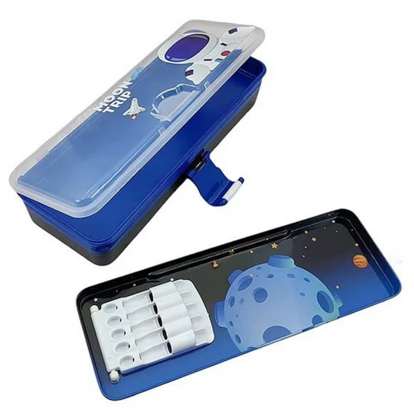 Stylish Multi-Layer Pencil Box for Kids – Girls & Boys
