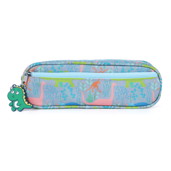 Cute Dinosaur Pencil Pouch with Pen and Keychain