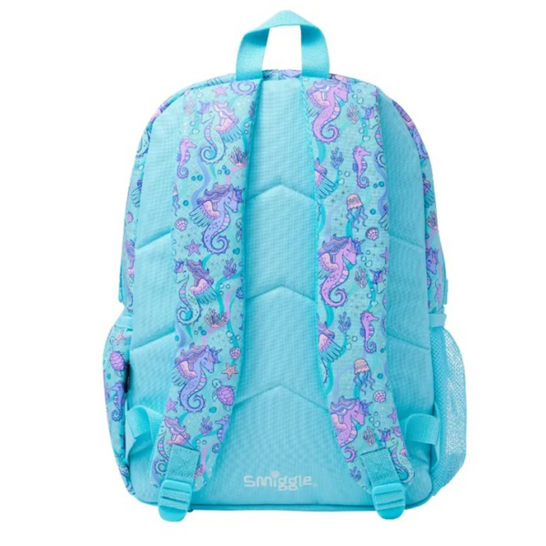 🌊 Smiggle Epic Adventures Backpack – Aqua | Appro. 17.8L Volume – Dive Into Fun & Explore the Unknown! 🌟
