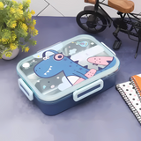 Premium Stainless Steel Lunch Box – Dinosaur & Unicorn Design for Kids