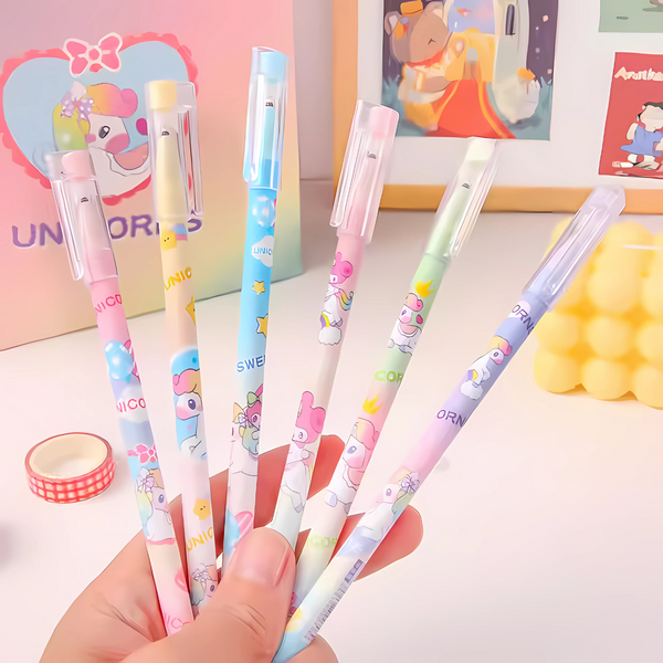 Erasable Gel Pens with Magic Eraser for Kids