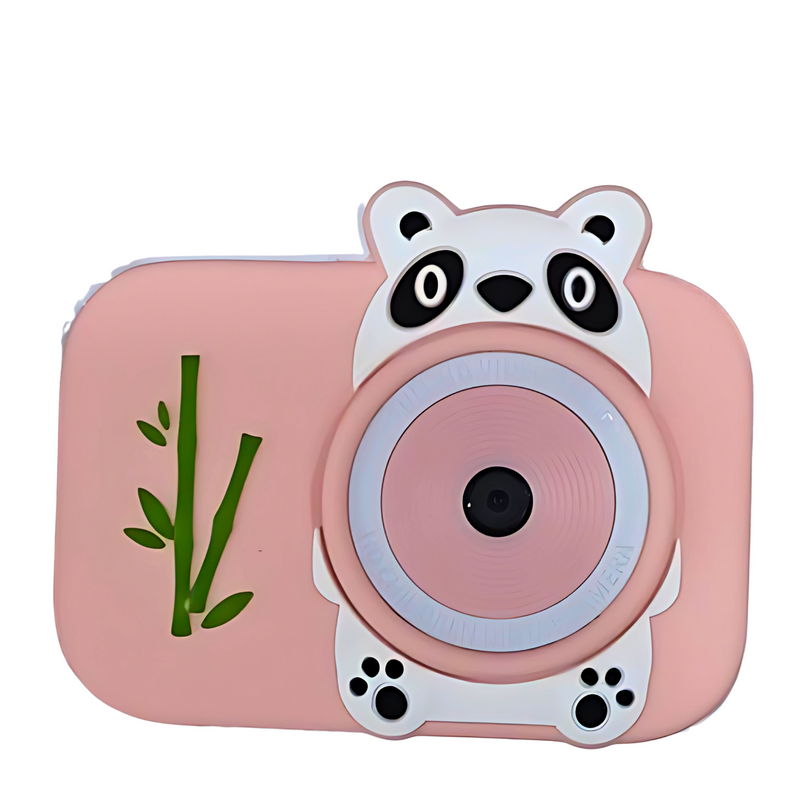 Mini Digital Kids Camera for Girls-Rabbit & Panda Cover