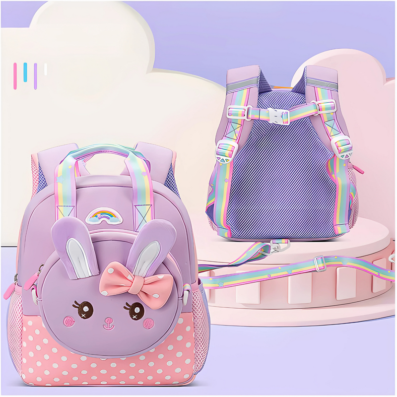 Cute Rabbit Lightweight Backpacks for Kids