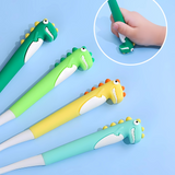 Dinosaur-Themed Kids Toothbrush - Ultra Soft Bristles (Pack of 4)