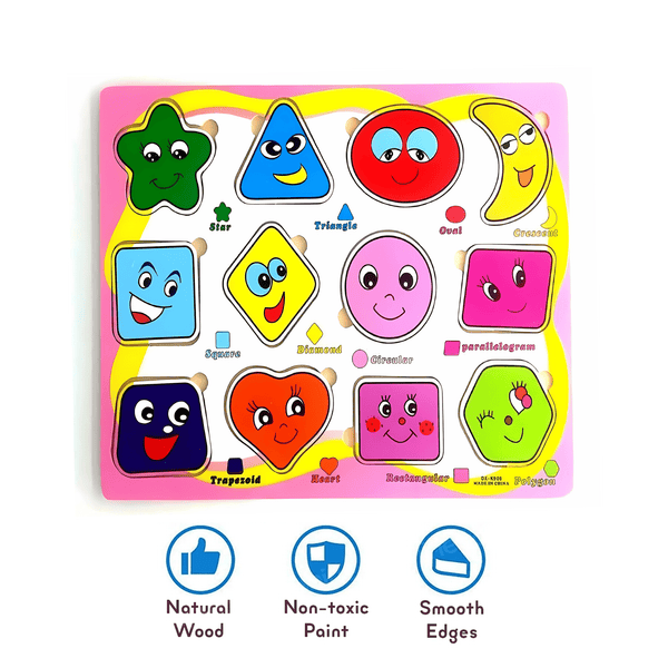 Wooden Learning Puzzle Boards For Kids