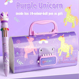 Multi-Layer Pencil Box with Code Lock – Large Capacity, Secret Compartment & Secure Storage Pen Case for Kids