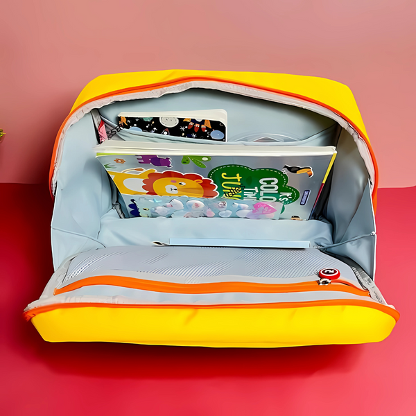 School Bus Design Backpack for Kids