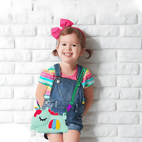 Cute Unicorn Sling Bag for Girls - Perfect Gift for Kids