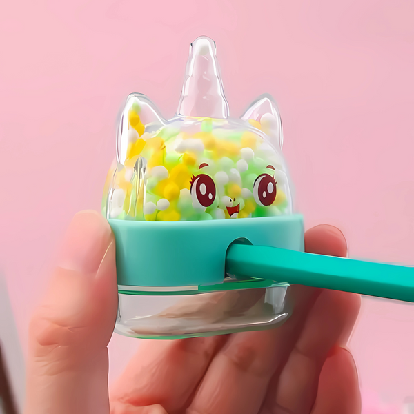 Unicorn-Themed Manual Pencil Sharpeners for Kids – Pack of 4