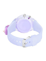 Unisex Kids Cartoon Printed Dial Analogue Multi Function Watch Purple Teddy