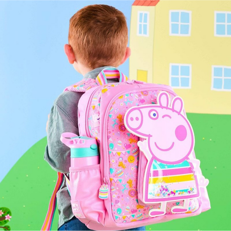 Peppa Pig Junior Character Backpack - Smiggle Classic Limited Edition Pink Collection