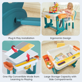 Junior Study Table & Chair Set for Kids (2-10 Years)