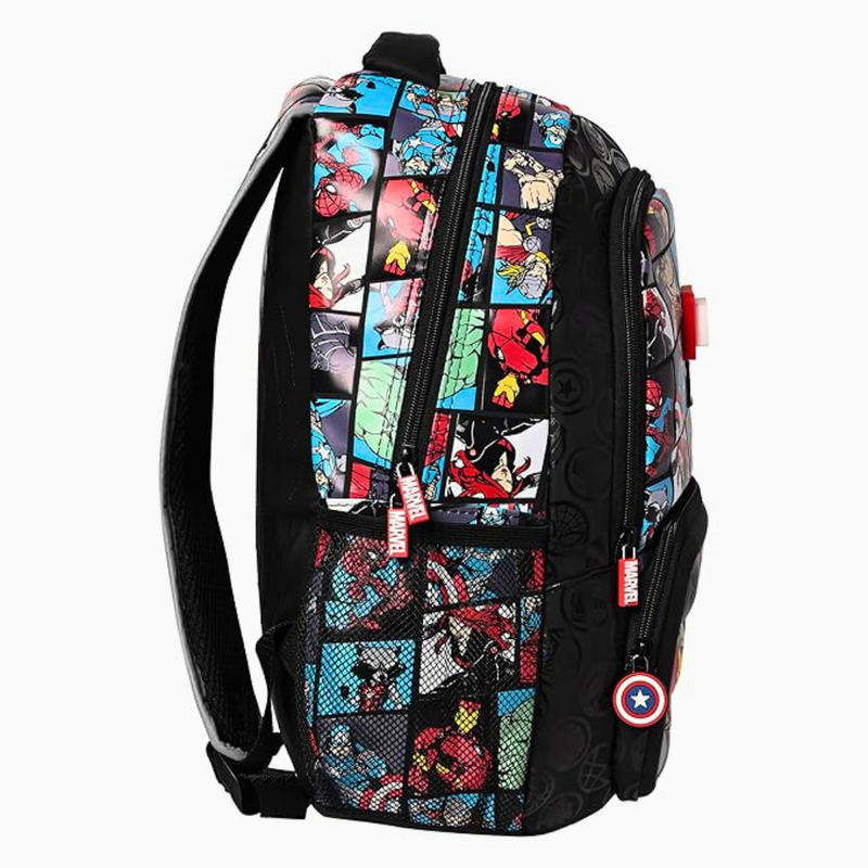 💥 Marvel x Smiggle Classic Backpack - Unleash the Power of You! 17.8L Capacity 🎒