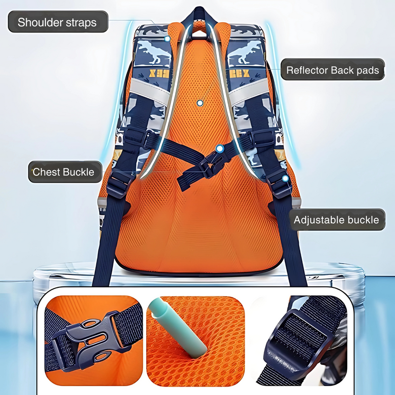 Lightweight Orthopaedic Backpack for Boys and Girls