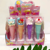 Ice Cream Cone Erasers Set For Kids- 2 Pieces