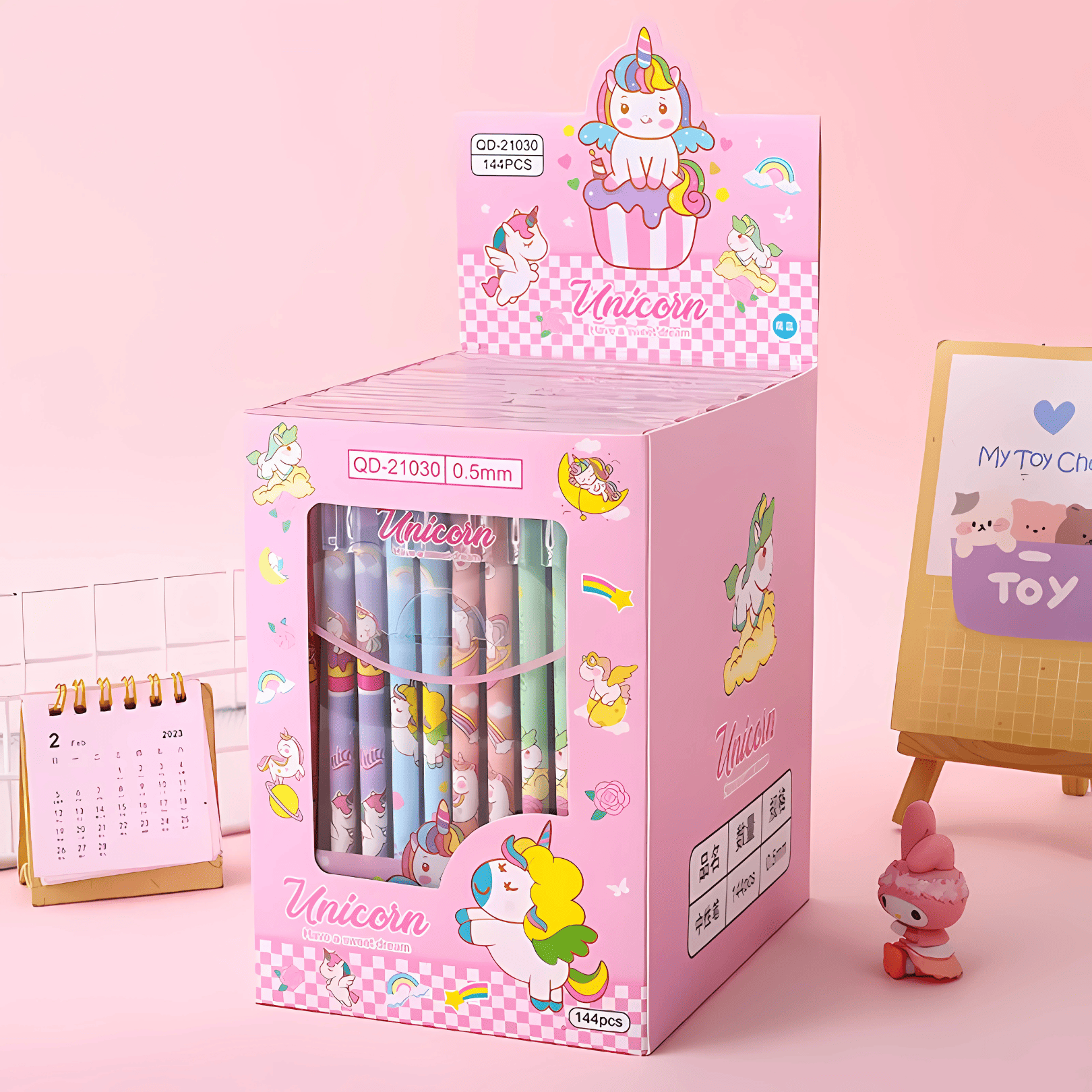 Erasable Gel Pens with Magic Eraser for Kids - Pack Of 1 (12 Pens)