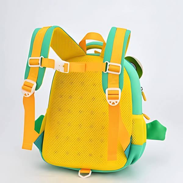 Cute Frog Shaped Backpack For School Kids