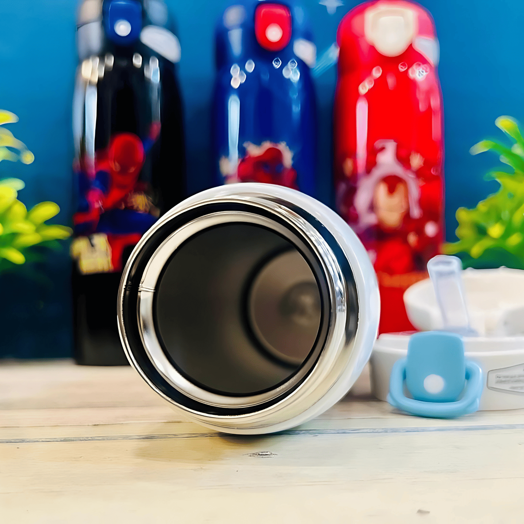 Avengers Themed Stainless Steel Water Bottle – 500ml - Pack of 1