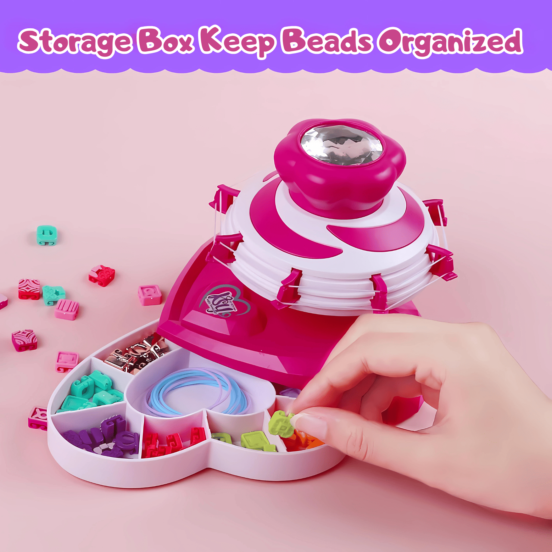 Bracelet Making Kit – DIY Arts & Crafts Toy for Kids