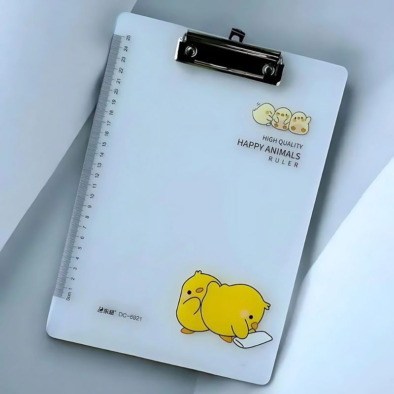 Cartoon Print Paper Clip Pad - Fun & Functional